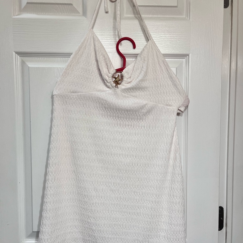 Elegant White swim cover
